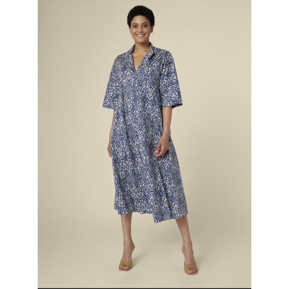 Tuckernuck Elena Miro Striped Midi Dress Floral